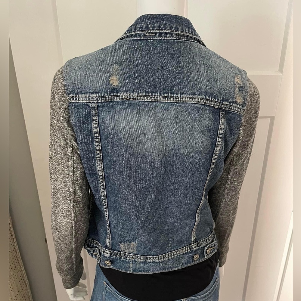Silver Jean Jacket - Picture 3 of 6